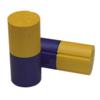 Vise Easy Thumb Slug (Bag of 10), Purple/Yellow, 1 1/8 view 1