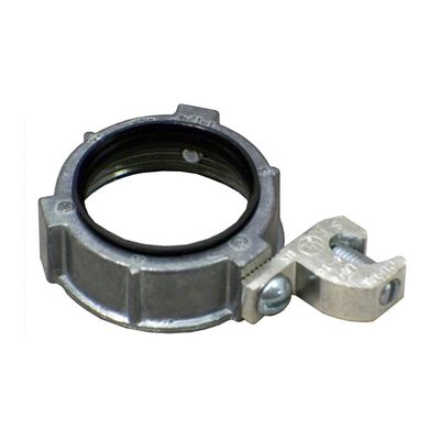 Sigma Engineered Solutions ProConnex 43385 Rigid Insulated Metallic Grounding Bushing with Lay-In Lug 1-1/2-Inch Conduit Fitting, 1-Pack