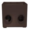 Sigma Engineered Solutions 14251BR Weatherproof 1/2" 4 Hole 1-Gang Box, BR view 4