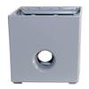 Sigma 14255 Weatherproof 1/2" 5 Hole 1-Gang Deep Box, Gray view 2
