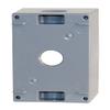 Sigma 14255 Weatherproof 1/2" 5 Hole 1-Gang Deep Box, Gray view 3