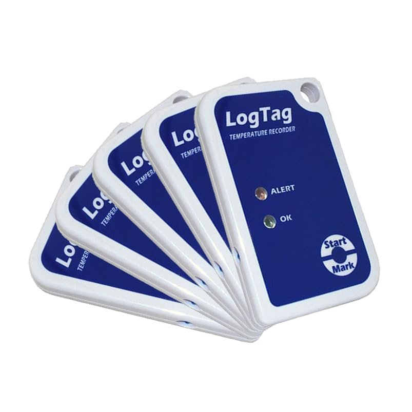 LogTag TRIX-16 Temperature Data Loggers, 5 Pack