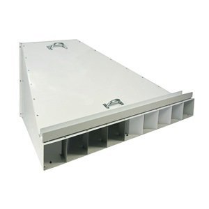 LB White 26350 End Diffuser, Fits on End of 12" Duct, Premier 80/170