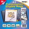 Tiger 40 A2 Pocket Presentation Display Book - Black view 1