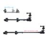 ChargerCity Secure Dual Post Lock Telescopic Headrest Mount w/Sliding Aluminum arm for Insta 360 & GoPro Fusion Action Camera view 4