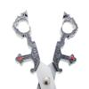 Fantasy Edge 10 1/4" Silver Bodice Renaissance Scissor Dagger for EDC use, Renaissance Props, and Cosplay Costumes view 2