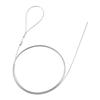 Sanwa Supply SLE-13W e-Security (Wire Length: 3.9 ft (1.0 m) / Diameter: 0.06 inch (1.5 mm) No Crimping on One Side view 1