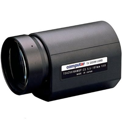 Computar T34Z5518AMS 1/3-in 34X Motorized Zoom Lens (CS-Mnt)