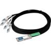 Add On - Network Upgrades - 4M 40Gbase-CR4 Qsfp+/4Xsfp+ DAC Breakout Passive Copper Cable Cisco view 1