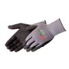 Liberty F4600 G-Grip Micro-Foam Nitrile Palm Coated Seamless Gloves with 15-Gauge Nylon Shell | Ideal for Automotive, Manufacturing, General Purpose | Gray/Black, X-Small (Pack of 12) view 1