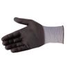 Liberty F4600 G-Grip Micro-Foam Nitrile Palm Coated Seamless Gloves with 15-Gauge Nylon Shell | Ideal for Automotive, Manufacturing, General Purpose | Gray/Black, X-Small (Pack of 12) view 2