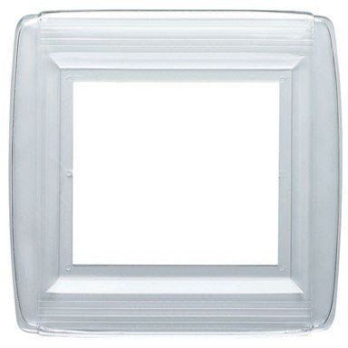 Westinghouse Wall Shield 2 Gang Clear Carded