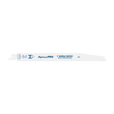 Wood and Metal Reciprocating Saw Blades, 10-Pack