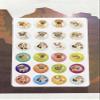 Colorful Dogs 24 Pieces Home Button Stickers for iPhone 5 4/4s 3GS 3G, iPad 2, iPad Mini, iPod Touch view 1