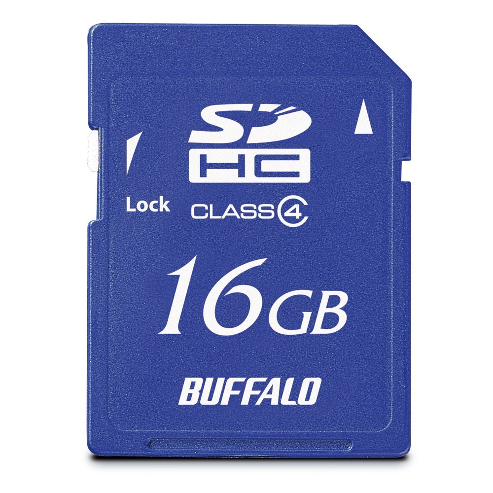 Buffalo Class 4 SDHC Card 16GB RSDC-S16GC4B