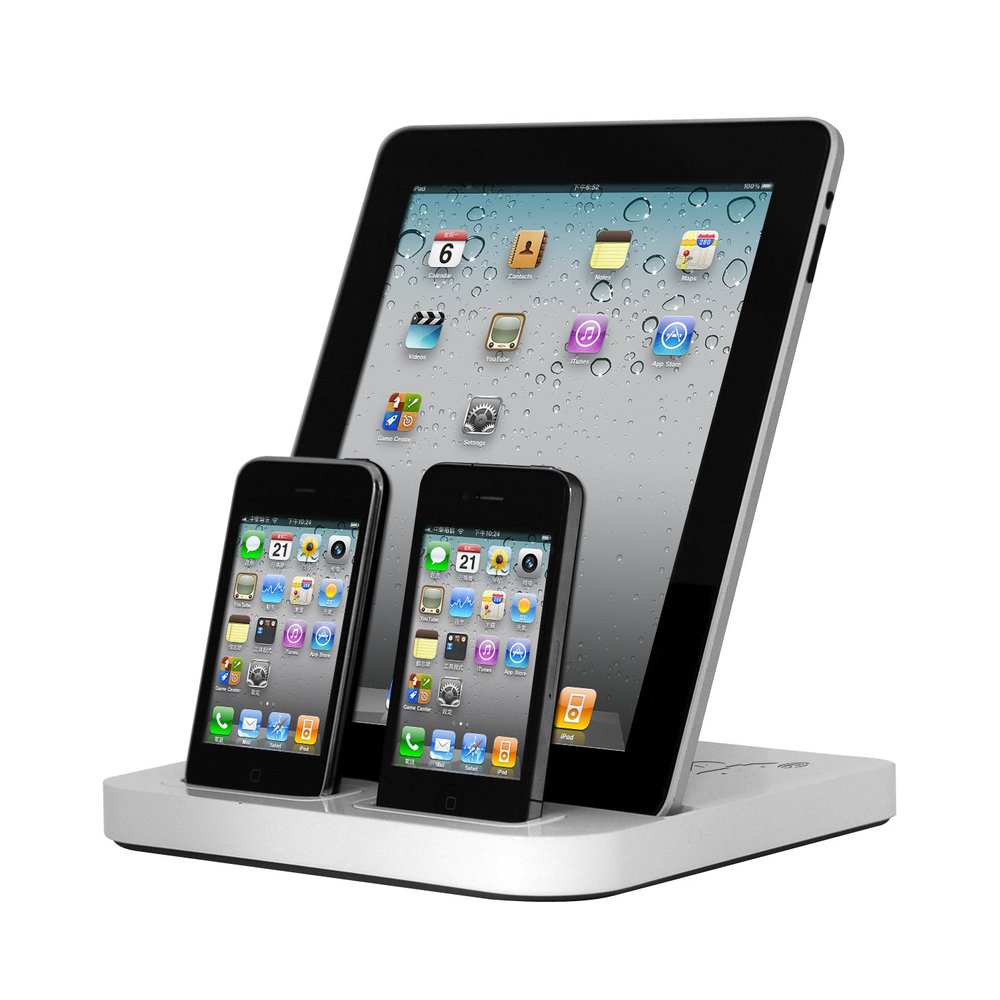Kentron Ultradoc Docking Station, Charging and Sync Station, White