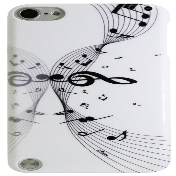 Exian iPod Touch 5 Case Musical Notes
