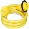 Marinco 199116 Cordset, 30A 125V, 12', Yellow view 1