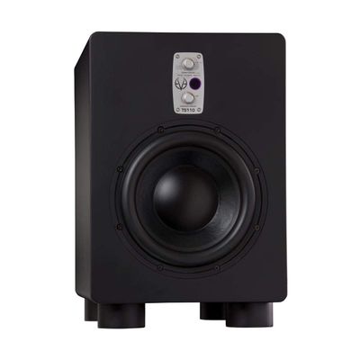 EVE Audio TS110 10-Inch Active Subwoofer with Passive Radiator, 28 to 300 Hz Frequency Range and 108 dB Maximum Sound Pressure Level