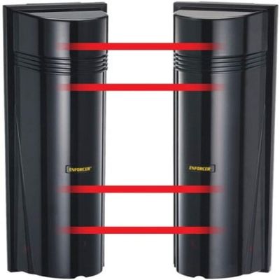 Seco-Larm Enforcer Quad Photobeam Detectors, 330-660 Ft. Range (E-964-Q330Q)