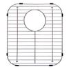Franke Sink Protection Grid in Stainless Steel with Rear Drain, FGD75, 13.125" x 11.625" x 1.25" view 1