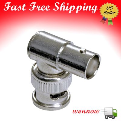 WennoW BNC Right Angle Adapter Male to Female (Lot 10)