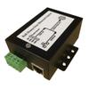 9-36VDC in 48VDC 24W Out DC to DC Converter and Passive PoE inserter, Wire Terminal Input, PoE Pinout 4,5V+;7,8V-, Shielded, 10/100MB, Low Voltage Disconnect, Black Metal Enclosure view 3