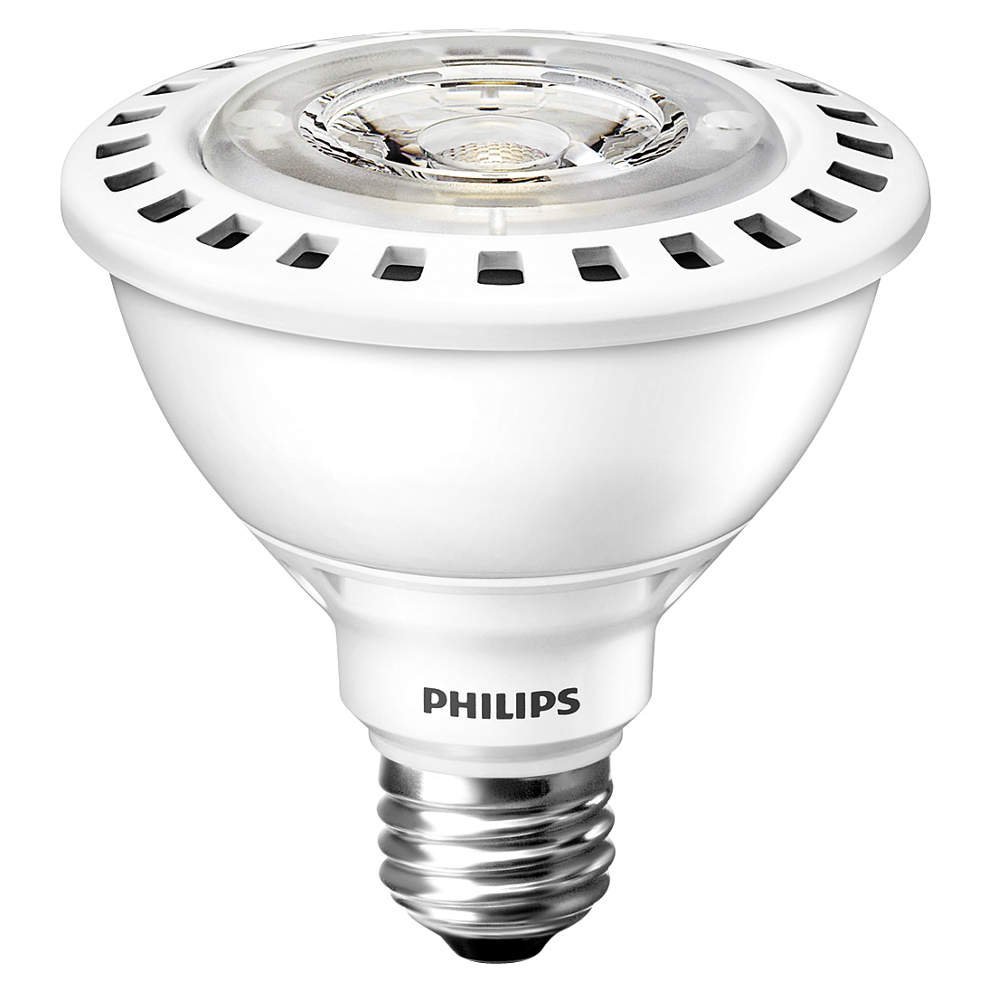 Philips 426932 12-watt AirFlux PAR30S LED 3000K Flood Light Bulb, White