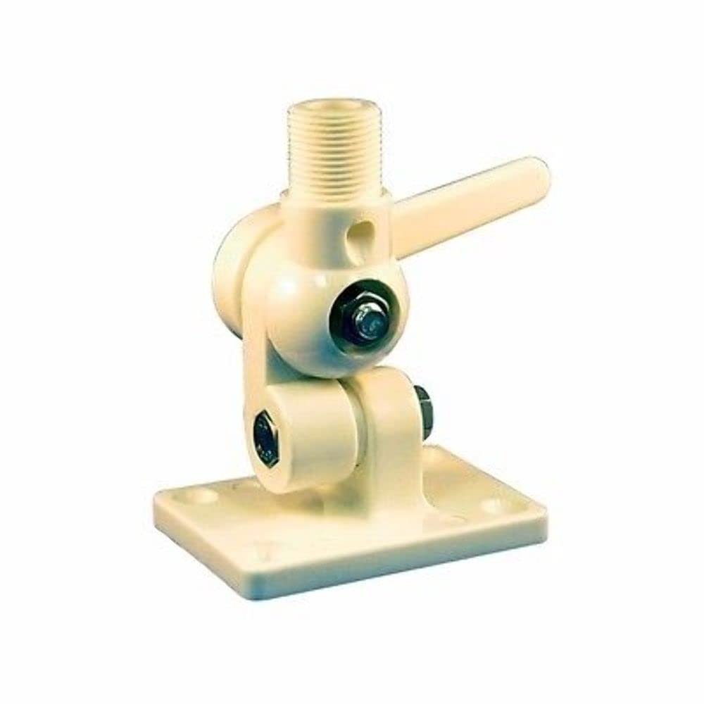 Marpac High Impact Nylon 4 Way Ratchet Antenna Mount Deck Bulkhead Flat Verticle Mount