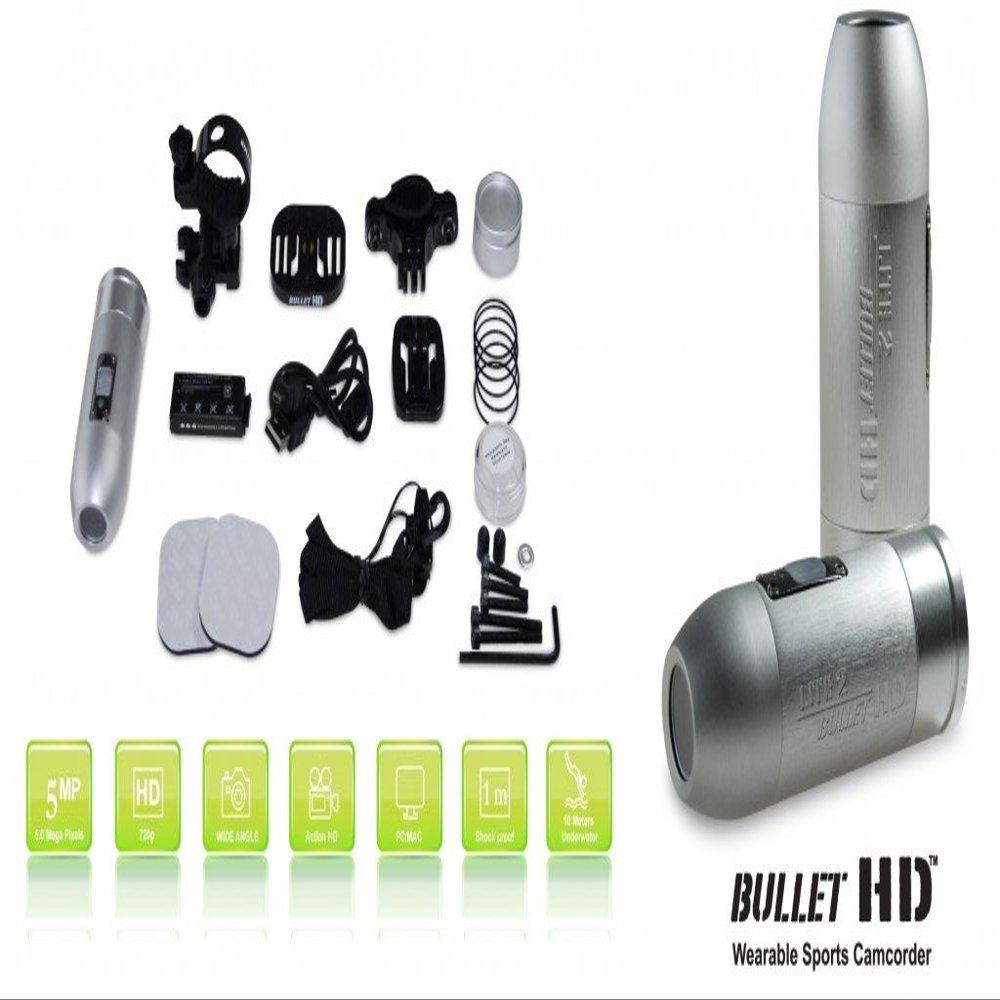 BulletHD Lite 720P 2 Action Camera (BHDLITE2-720p)