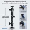 ARKON Mounts - Camera Wall Mount Robust Aluminum Construction Easy Installation Precision adjustments to capture any angle Great security camera mount for CCTV cameras, camcorders, and more view 3