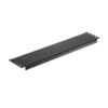 Kendall Howard 2U Flanged Spacer Blank Heavy-Duty 14-Gauge Steel, Improves Airflow & Strength, Tool-Less Mounting Clips, Rounded Corners, 19" EIA Compliant, Made in USA, Black Powder Coat view 4