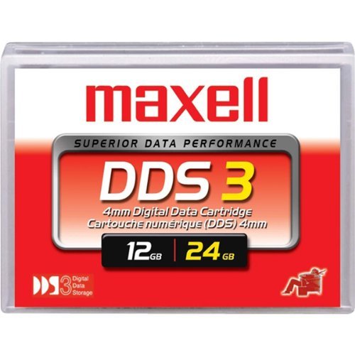 1PK DDS3 DAT 4MM 125M 12/24GB TAPE CARTRIDGE