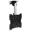 Mount-It! Flip Down TV & Monitor Mount, Under Cabinet & Ceiling Bracket for Kitchens, RVs & Small Spaces | Fits 1337 Inch Screens | VESA 75x75 100x100 200x200 | Tilt & Swivel | 44 lbs Capacity view 1