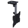 Mount-It! Flip Down TV & Monitor Mount, Under Cabinet & Ceiling Bracket for Kitchens, RVs & Small Spaces | Fits 1337 Inch Screens | VESA 75x75 100x100 200x200 | Tilt & Swivel | 44 lbs Capacity view 4