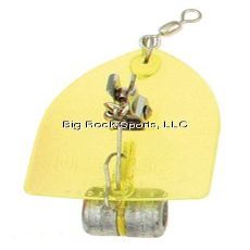 Luhr Jensen 7 Double Deep Six Chartreuse Crystal