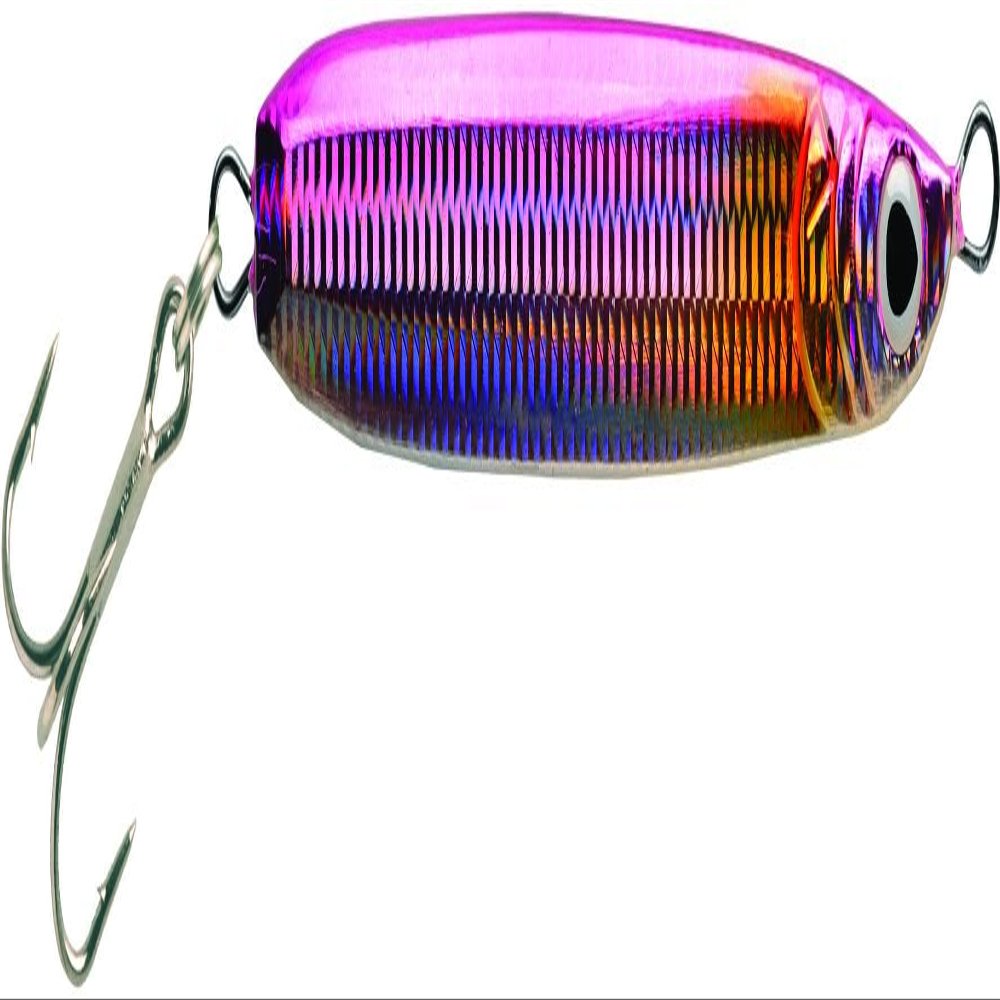P-Line Kodiak Jig, Pink/Chrome, 9 oz