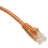 CableWholesale Cat5e Ethernet Cable, 24AWG, RJ45 Gold Plate Connector, ETL, 4 Pair Stranded Copper, Snagless Boot Unshielded Twisted Pair (UTP) Internet Network Patch Cable, 6 Foot, Orange view 2