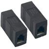 5 PCS/Pack, Cat. 5E Inline Coupler (Black) view 1