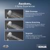 KOHLER Awaken B90 Multifunction Hand Held Shower Head, Polished Chrome, K-72420-CP view 3
