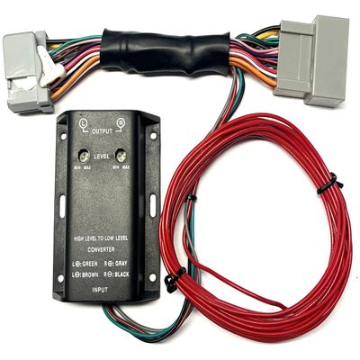 Add an Amp Bass Sub Amplifier Adapter Interface to Factory Car Stereo Radio- Made for Select Acura Made for Select Honda- 2008-2017 Accord, 2012-2015 Civic, Etc. -No Factory External Amp