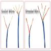 Security / Burglar Alarm Cable 22/4 Solid Yellow 500ft view 2