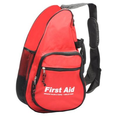 MFASCO First Aid Bag Sling Bag Red Deluxe Empty Each