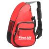 MFASCO First Aid Bag Sling Bag Red Deluxe Empty Each view 1
