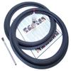 Springfield Speaker Foam Surround Edge Repair Kit - 2 Speaker Kit - 15 Inch - Compatible with Altec Lansing 3154, R3154, Many More view 1