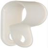 NSI NCH-437 Heavy Duty Nylon Cable Clamp, 0.437" Diameter, 0.5" Width, Natural view 1