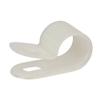 NSI NCH-437 Heavy Duty Nylon Cable Clamp, 0.437" Diameter, 0.5" Width, Natural view 2