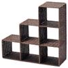 Paper CD Rack Dark Brown CH  524dbr view 1
