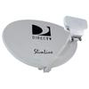 DIRECTV 3LNB SLIMLINE DISH KAKU SWM3 HD SHORT ROOF ONLY STUB FOOT 4WAY view 1