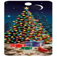 Presents Under the Tree 3d Bookmark by Alan Giana, with tassel
